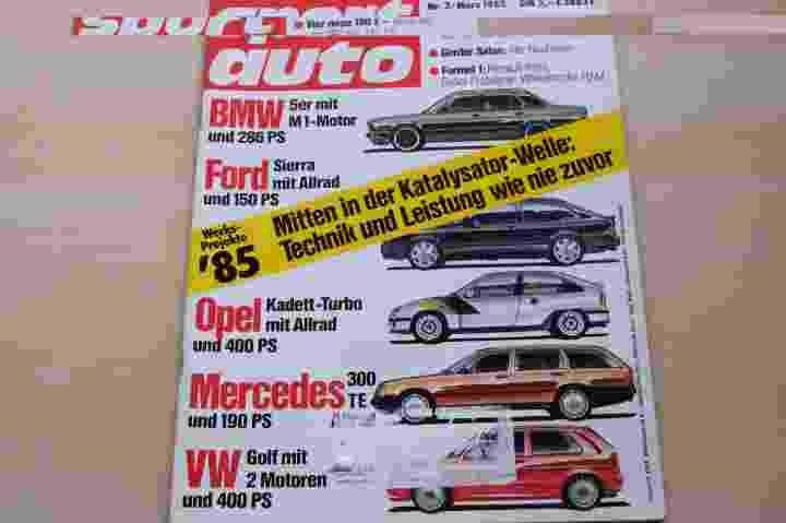 Sport Auto 03/1985